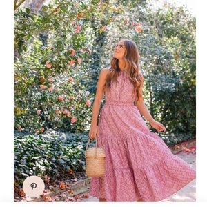 La Vie for Rebecca Taylor floral prairie dress